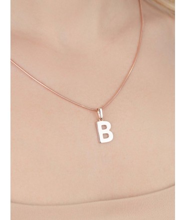 Подвеска из красного золота "Буква B" Подвеска из красного золота "Буква B"