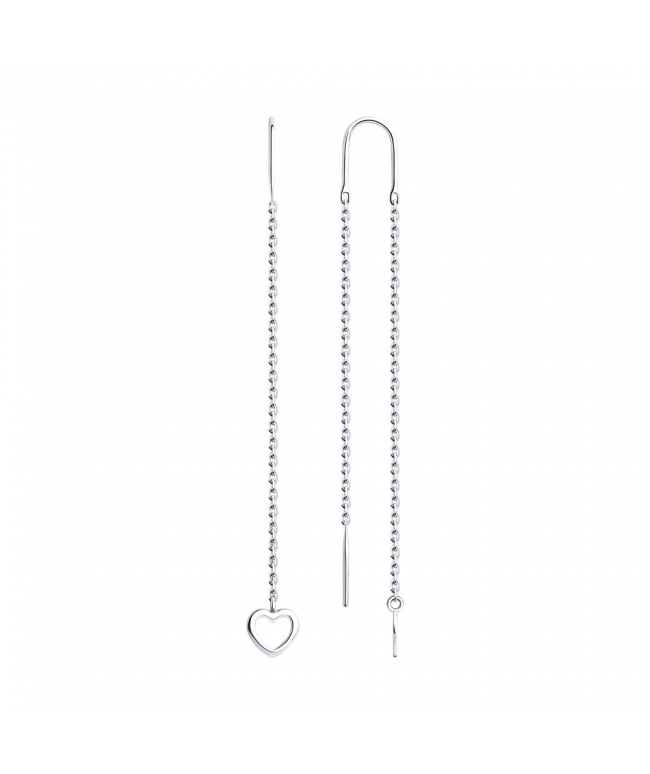 Серьги из серебра