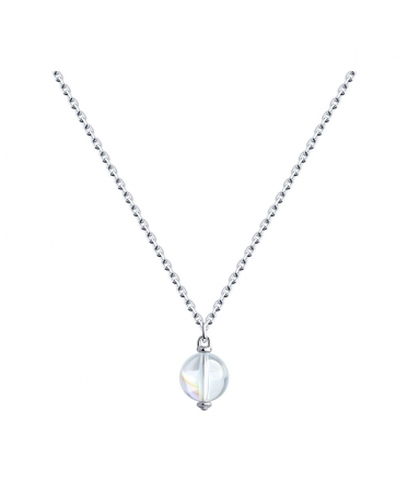 Колье из серебра с кристаллом Swarovski