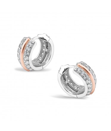 Серьги с фианитами 464С.Rh