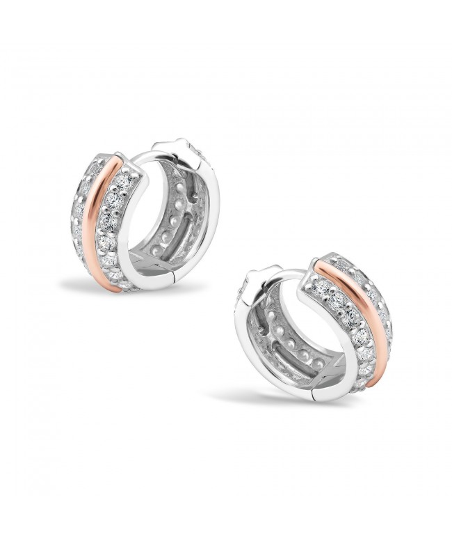 Серьги с фианитами 464С.Rh